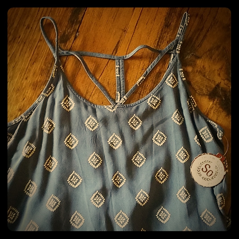Small navy dress